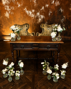 Manor House, Lindley ceremony flowers decor manor house lindley wedding florist