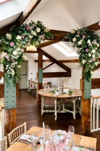 The Chilli Barn chilli barn otley beam flowers intimate wedding florist