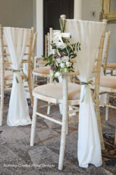 heather olive hanging chair end flowers white green oulton hall copy
