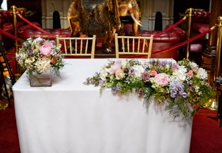 Allerton Castle allerton castle ceremony decor