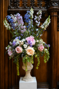 Allerton Castle allerton castle ceremony flowers allerton castle florist urn flowers