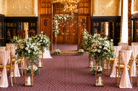 Carlton Towers carlton towers romantic wedding flowers
