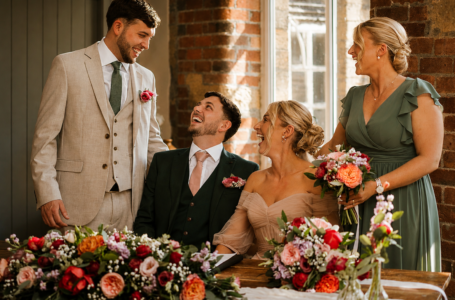 The Venue, Halifax ceremony decor at the venue bowers mill haliax, wedding florist natasha coustol floral designs