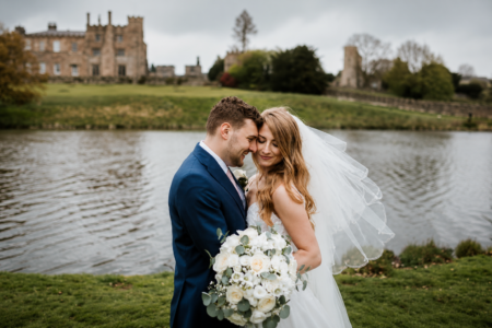 Ripley Castle ripley castle white wedding flowers bridal boquuets