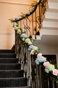 Woodhall Hotel & Spa staricase flower wood hall hotel and spa wetherby