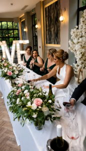 The Woodlands Hotel the woodland hotel, leeds wedding florist wedding breakfast flowers