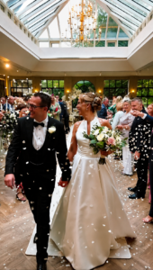 The Woodlands Hotel the woodlands hotel leds bride and groom