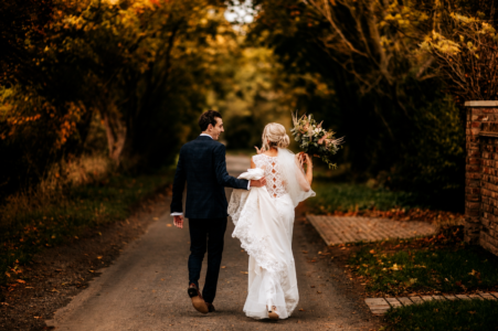 The Normans wedding floristry at the normans bilbrough