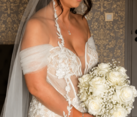 wharfedale grange floristry white wedding flowers bridal